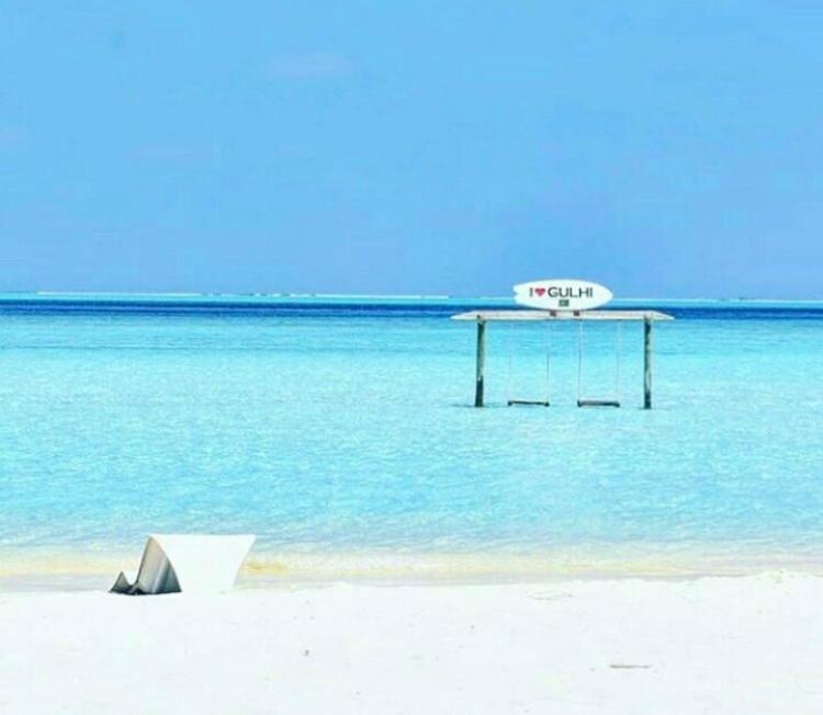 String Wave Maldives Hotel Gulhi Eksteriør billede